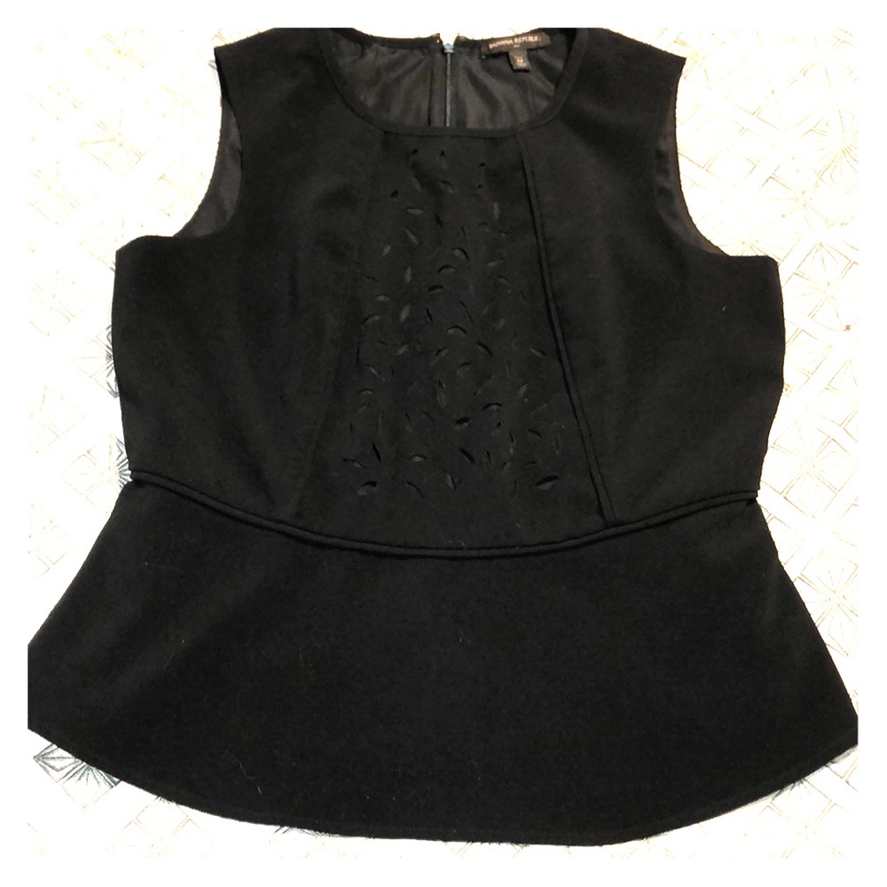 Banana Republic Peplum Business Top